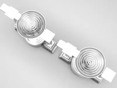 Water Clocks 3D model