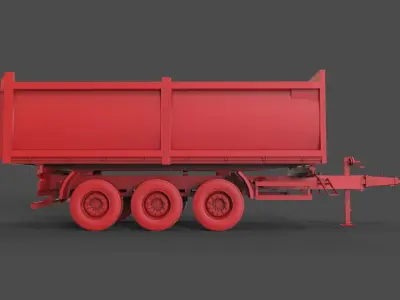 Trailer mod25 3D print model