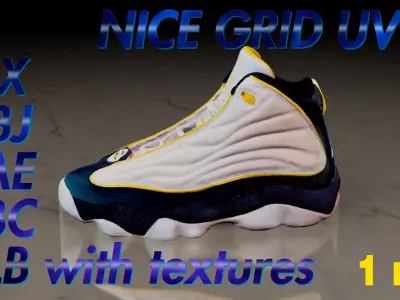 Air Jordan Strong Clean Scan 3D model