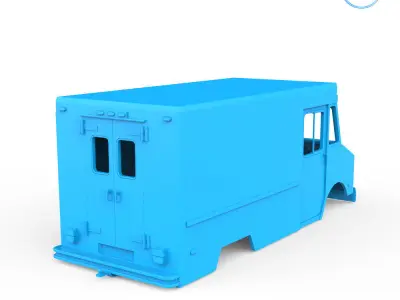 Step Van 3D print model