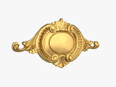 Classic decor ornament 215 3D model