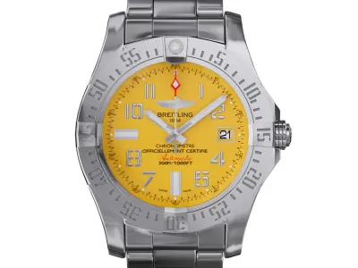 Breitling Super Avenger Seawolf 3D model