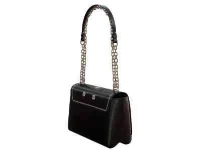 Louis Vuitton Bag Twist Printed Black Epi 3D model