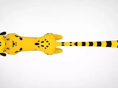 Azaad Low-poly 3D model