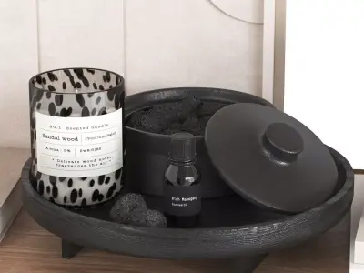 Decorative set-11 3D model