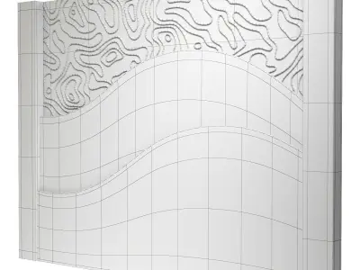 Decorativ panel 19 3D model