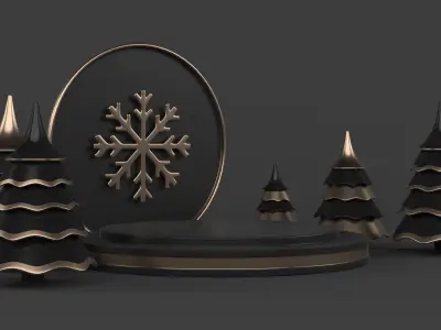 Christmas Decoration 3D model 4