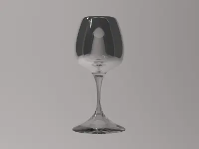 Low-poly drinking glasses PACK Free low-poly 3D model