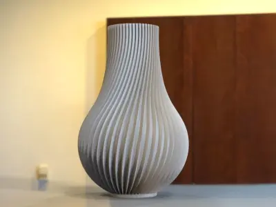 Flower Vase 3D print model