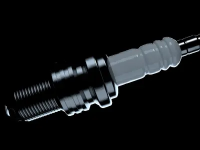  spark plug 3D model