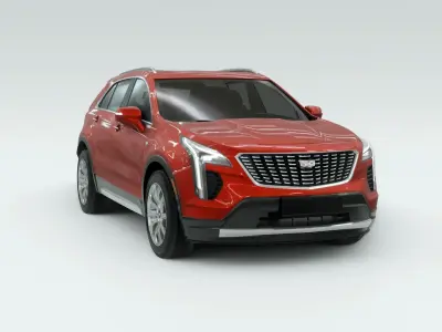 2020 Cadillac XT4 3D model