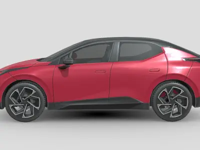 Lynk and Co 02 2025 Low-poly 3D model