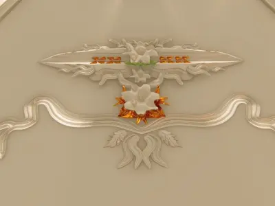  Wall decoration  molding LS design  3D model