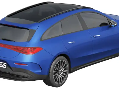 Mercedes-Benz CLA Shooting Brake 2026 3D model