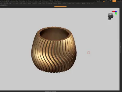 vase 3d print 369  3D print model