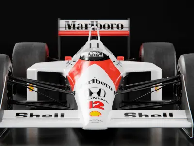 McLaren Mp4-4 3D model