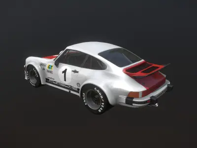 Porsche 934 RSR 3D model