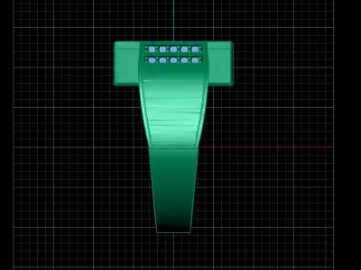 Print Ready STL 3DM  Gents Rings Diamond Men Ring  3D print model 107