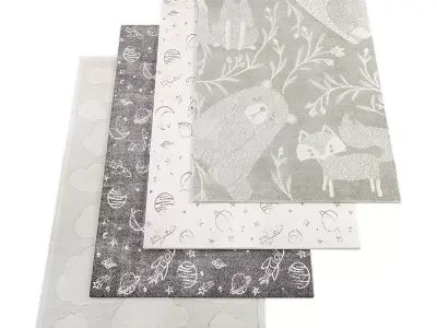 Rug648 Low-poly 3D model