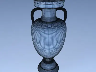 Silver Cup 3D model