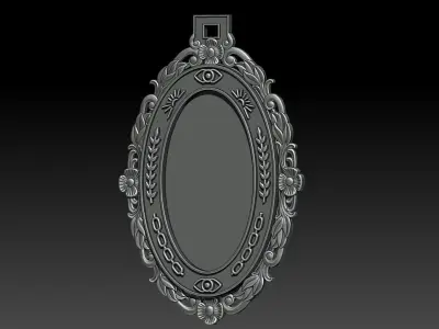 PICTURE FRAME PENDANT 3D print model