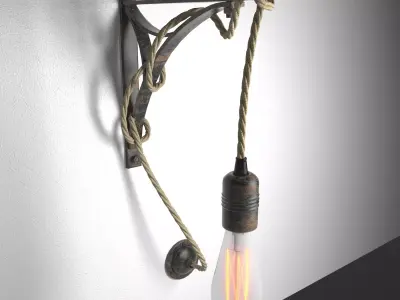 Exterior Interior Lamp 3D model