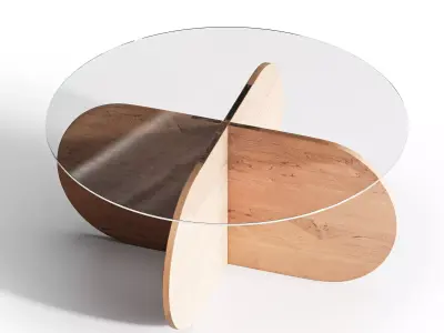 Table set 25 3D model