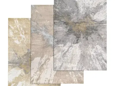 Rug Set 1429 3D model