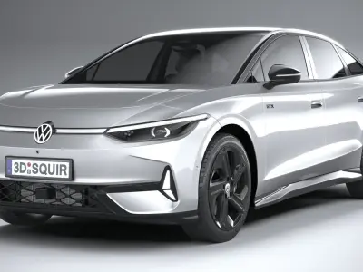 Volkswagen ID7 GTX 2025 3D model