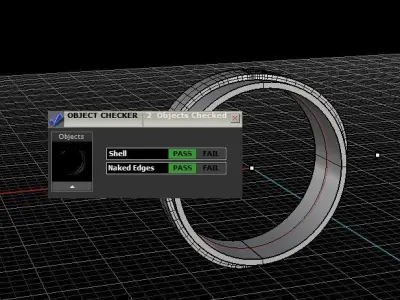 wedding band ring 3D print model