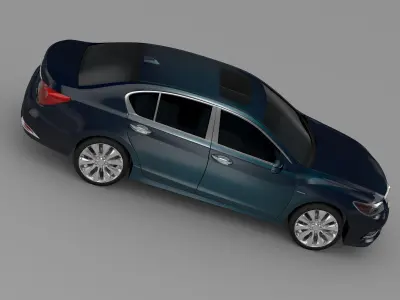 Honda Legend Hybrid 2015 3D model