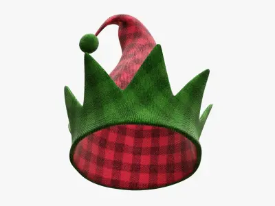 Elf hat Christmas 3D model