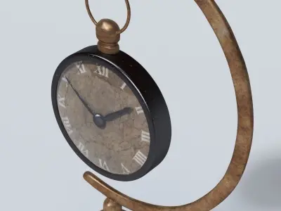 Authentic Clock 3D model