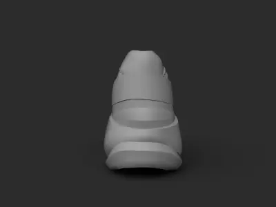 Sports Shoe Low-poly 3D model