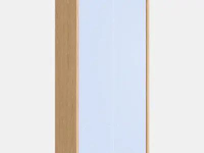 ANGSJON High cabinet with doors-drawers 3D model