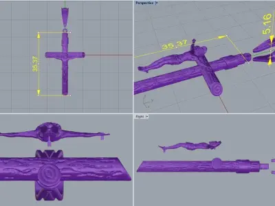 Cross 22 3D print model