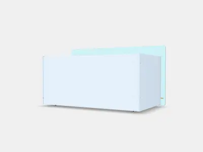 SMASTAD Box 6 Low-poly 3D model