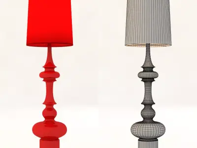 cosmo KING floor lamp 3D model