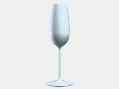 STORSINT Champagne glass Low-poly 3D model