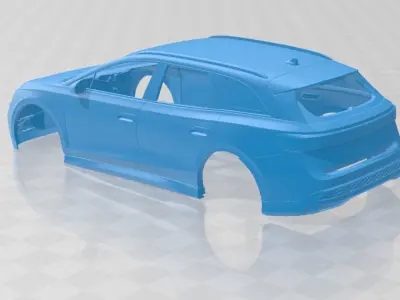 Volkswagen ID 7 GTX Tourer - Body Car STL Model 3D print model