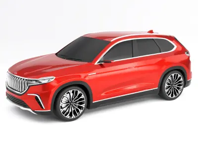 TOGG SUV 3D Car Model 3D model