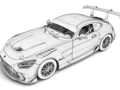 Mercedes Benz AMG GT2  3D model