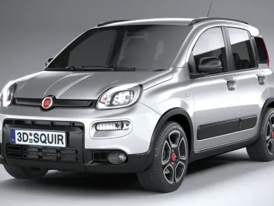 Fiat Panda CityLife 2021 3D model