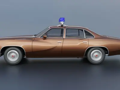 Pontiac LeMans 4 Door  3D print model