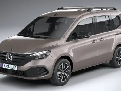 Mercedes-Benz EQT 2024 3D model