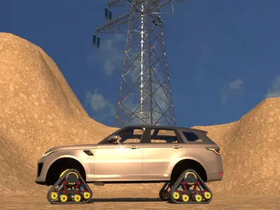 Range Rover Sport 3D model