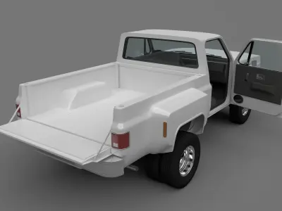 Pick-up 4 pickup truck 3D model