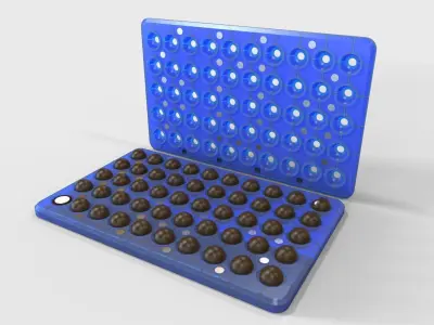 Chocolate Mold 3D print model