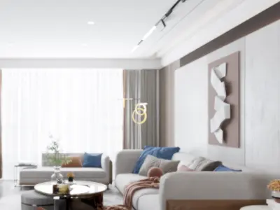 Restaurant villa Home Guest decoration 3D model