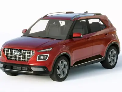 Hyundai Venue 2020 3D model by Bug-IRL3D